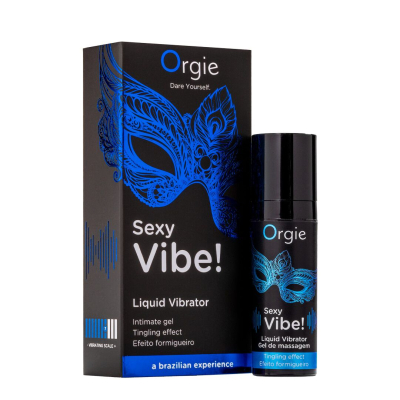 Жидкий вибратор – Orgie Sexy Vibe! Liquid Vibrator, 15 мл