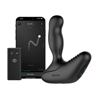 Смарт-масажер простати – Nexus Revo Stealth with APP, з вібрацією та ротацією, дистанційним керуванням, до 10 годин автономної роботи