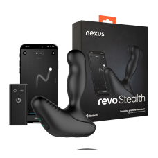 Смарт-масажер простати – Nexus Revo Stealth with APP, з вібрацією та ротацією, дистанційним керуванням, до 10 годин автономної роботи