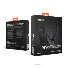 Смарт-масажер простати – Nexus Revo Stealth with APP, з вібрацією та ротацією, дистанційним керуванням, до 10 годин автономної роботи