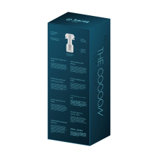 Смарт-мастурбатор з пульсаціями та підігрівом – Kaotik Labs The Cocoon, до 42 °C, з режимом edging