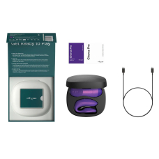 Смарт-вибратор для пар – We-Vibe Chorus Pro, космически-фиолетового цвета