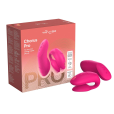 Смарт-вібратор для пар – We-Vibe Chorus Pro, яскраво-рожевого кольору
