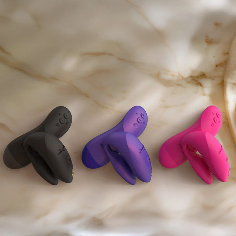 Смарт-вібратор для пар – We-Vibe Chorus Pro, яскраво-рожевого кольору