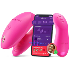 Смарт-вібратор для пар – We-Vibe Chorus Pro, яскраво-рожевого кольору