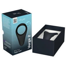 Смарт-виброкольцо – We-Vibe VERGE 2, черного цвета