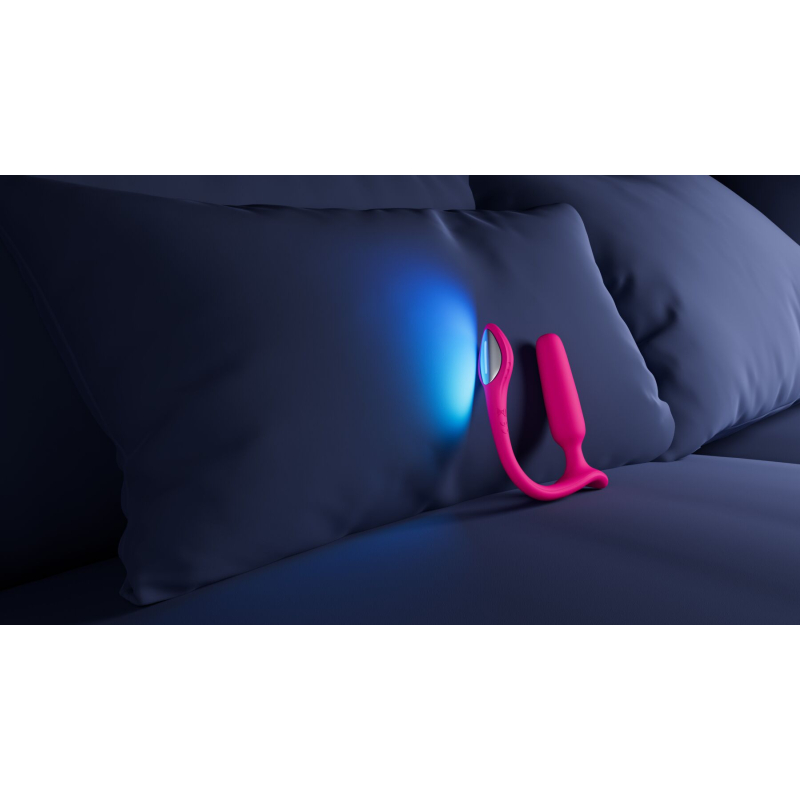 Смарт-вибропробка с управлением через приложение и LED-подсветкой – Lovense Lush Anal, 9,8 см