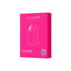 Смарт-вибропробка с управлением через приложение и LED-подсветкой – Lovense Lush Anal, 9,8 см