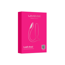 Смарт-вибропробка с управлением через приложение и LED-подсветкой – Lovense Lush Anal, 9,8 см