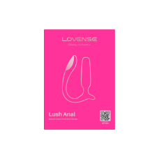 Смарт-вибропробка с управлением через приложение и LED-подсветкой – Lovense Lush Anal, 9,8 см