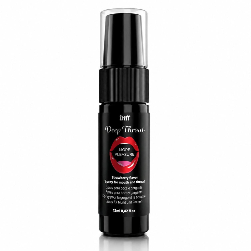 Спрей для глибокого мінету Intt Deep Throat Strawberry 12 мл