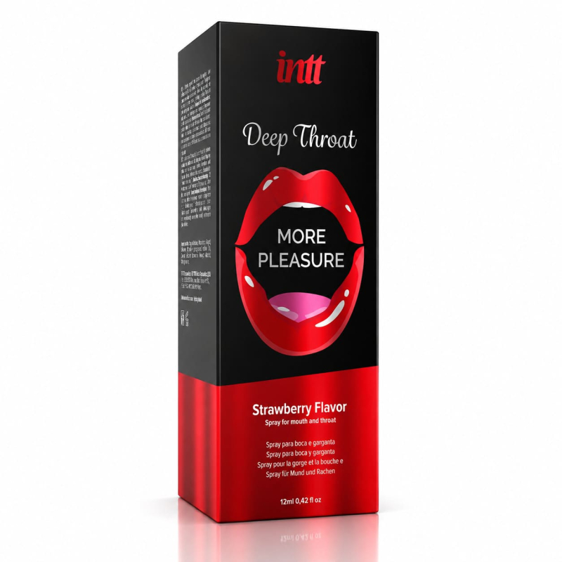 Спрей для глибокого мінету Intt Deep Throat Strawberry 12 мл