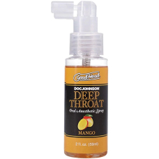 Спрей для глибокого мінету зі смаком манго – Doc Johnson GoodHead DeepThroat Spray Mango, 59 мл