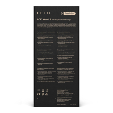 Синій масажер простати з технологією WaveMotion і двома моторами – LELO Loki Wave 2 Base Blue, 19,6 см