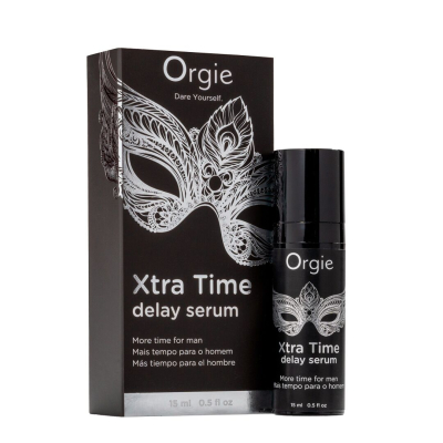 Сироватка-пролонгатор на силіконовій основі без анестетиків – Orgie Xtra Time Delay Serum, 15 мл