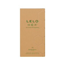 Тонкие и сверхпрочные презервативы – LELO HEX Condoms Organic, 12 шт.