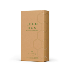 Тонкие и сверхпрочные презервативы – LELO HEX Condoms Organic, 12 шт.