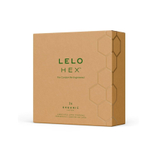 Тонкие и сверхпрочные презервативы – LELO HEX Condoms Organic, 36 шт.