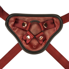 Трусики-харнес для страпона – Liebe Seele Wine Red Strap-on Harness, винного цвета