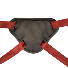 Трусики-харнес для страпона – Liebe Seele Wine Red Strap-on Harness, винного цвета