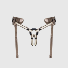 Трусики-харнес для страпона из экокожи – Strap-On-Me DESIROUS Leatherette Harness, обновленный дизайн