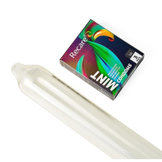 Ультратонкие презервативы в голографической упаковке – Recare Holographic Ultra Thin Mint Condoms, 3 шт., с ароматом мяты