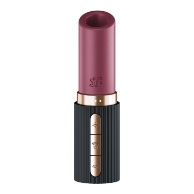 Вакуумний стимулятор з магнітною технологією 3D Air Pulse – Satisfyer Deep Kiss, 30 режимів, із захисною кришечкою