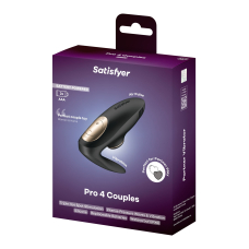 Вакуумный вибратор для пар – Satisfyer Pro 4 Couples Battery Series, для совместного использования
