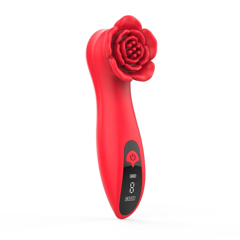 Вібратор для клітора у формі троянди – Loviss Tona Rose, 9 режимів