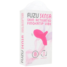Вібратор на палець із сенсорним керуванням – FUZU Sensa Skin Activated Fingertip Vibe, рожевого кольору, 8 вібро режимів