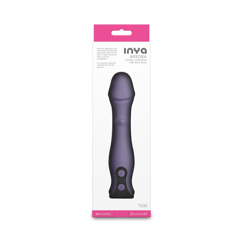 Вібратор – NS Novelties INYA Integra, сірого кольору