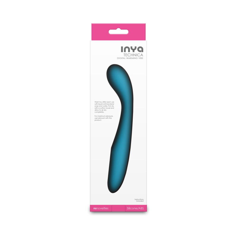 Вібратор – NS Novelties INYA Technica, бірюзового кольору