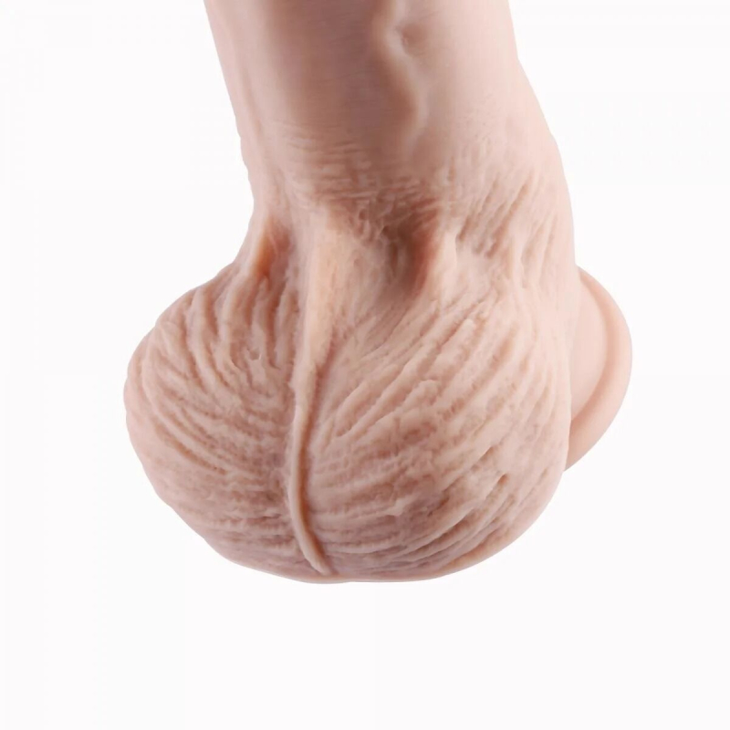 Віброфалоімітатор 30 см для секс-машин – Hismith Silicone Dildo with Vibe, з кріпленням KlicLok і пультом ДК