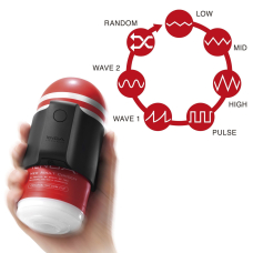 Вібронасадка для мастурбатора – TENGA CUP VIBRATOR, 7 режимів, 1 мастурбатор у комплекті