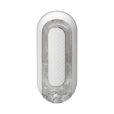 Вібруючий мастурбатор із 5 режимами у білому корпусі – Tenga Flip Zero Gravity Electronic Vibration White, 18 см