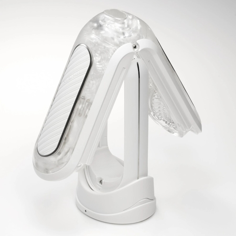 Вибрирующий мастурбатор с 5 режимами в белом корпусе – Tenga Flip Zero Gravity Electronic Vibration White, 18 см