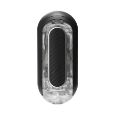 Вібруючий мастурбатор із 5 режимами у чорному корпусі – Tenga Flip Zero Gravity Electronic Vibration Black, 18 см