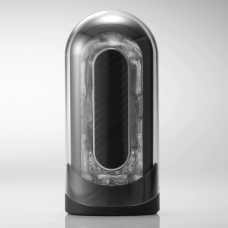 Вібруючий мастурбатор із 5 режимами у чорному корпусі – Tenga Flip Zero Gravity Electronic Vibration Black, 18 см