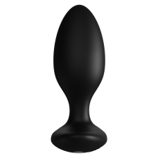 Водонепроникна смарт-вібропробка з пультом ДК – We-Vibe Ditto+ Satin Black, 6,8 см