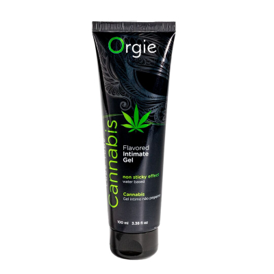 Їстівний лубрикант на водній основі з олією насіння конопель – Orgie Lube Tube Cannabis, 100 мл