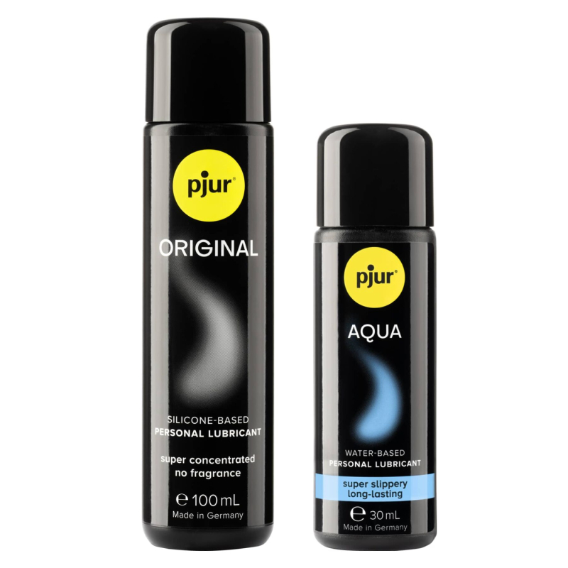 Ювілейний набір лубрикантів – pjur 30th Anniversary Gift Set, Original 100 мл та Aqua 30 мл