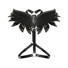 Жіноча портупея з екошкіри – Art of Sex Wings, розмір L–2XL, чорного кольору
