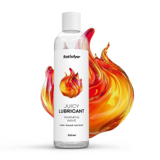 Зігрівальний лубрикант на водній основі – Satisfyer Juicy Lubricant Warm Wave, 300 мл