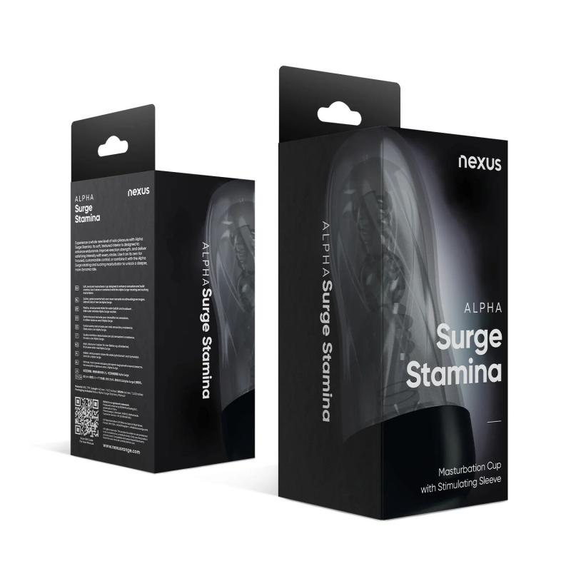Змінний рукав для мастурбатора – Nexus Alpha Surge Stamina Sleeve, можна використовувати окремо