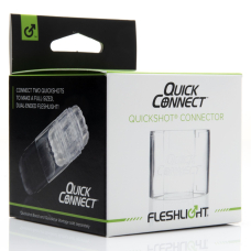 Адаптер для з'єднання двох мастурбаторів Квікшот – Fleshlight Quickshot Quick Connect