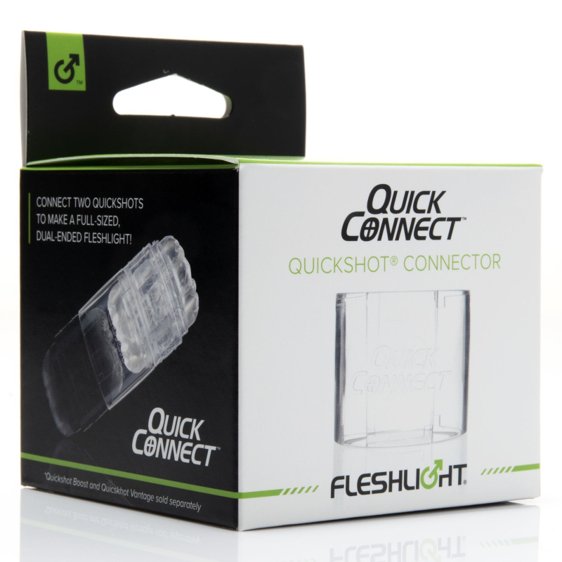 Адаптер для з'єднання двох мастурбаторів Квікшот – Fleshlight Quickshot Quick Connect
