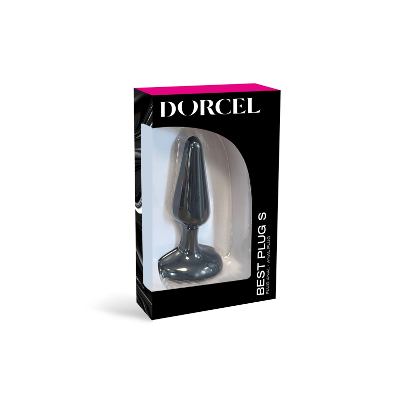 Анальная пробка Dorcel Best Plug S мягкий soft-touch силикон, макс. диаметр 3.1 см