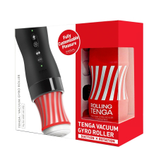 Автоматичний мастурбатор з ротацією та вакуумом – Tenga VACUUM GYRO ROLLER SET, сумісний з Tenga Cup