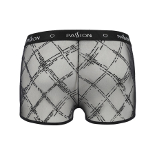 Мужские прозрачные боксеры Passion 032 SHORT JAMES L/XL Черный цвет, сетка
