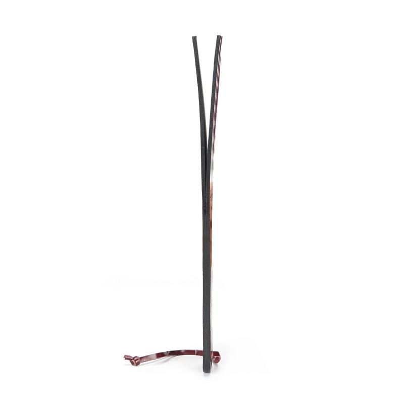 Двосторонній падл Liebe Seele Wine Red Spanking Paddle, натуральна шкіра